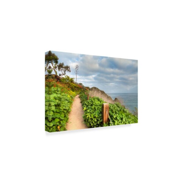 Chris Moyer 'La Jolla Walk' Canvas Art,12x19